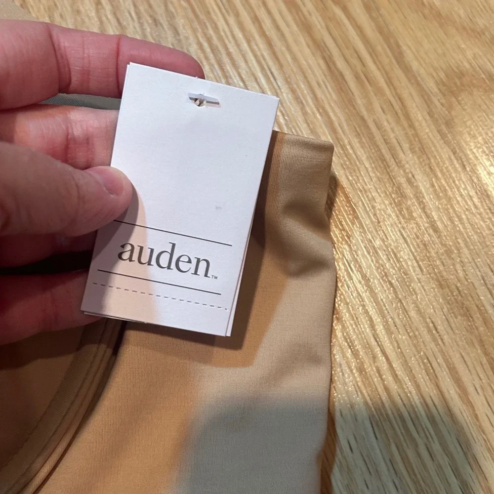 NWT Auden Smooth Lightly Lined Comfort Wire Full Coverage‎ Bra Tan 46D